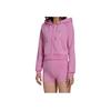 Adidas Originals Short Sports Hooded Jacket Women Jackets Light-Purple HF6767