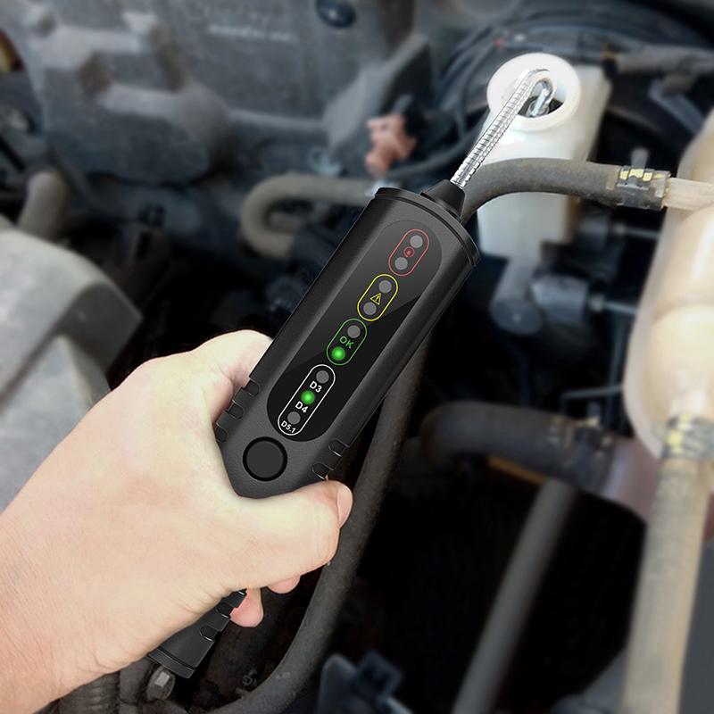 Automotive Brake Fluid Tester Digital Car Brake Oil Tool For DOT3/DOT4/DOT5.1 LED Indicator Check Display Auto Oil