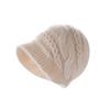 Customized Cashmere Wool Blended Duck Tongue Cashmere Cap Thickened Warm Knitted Cashmere Men's and Women's Hats