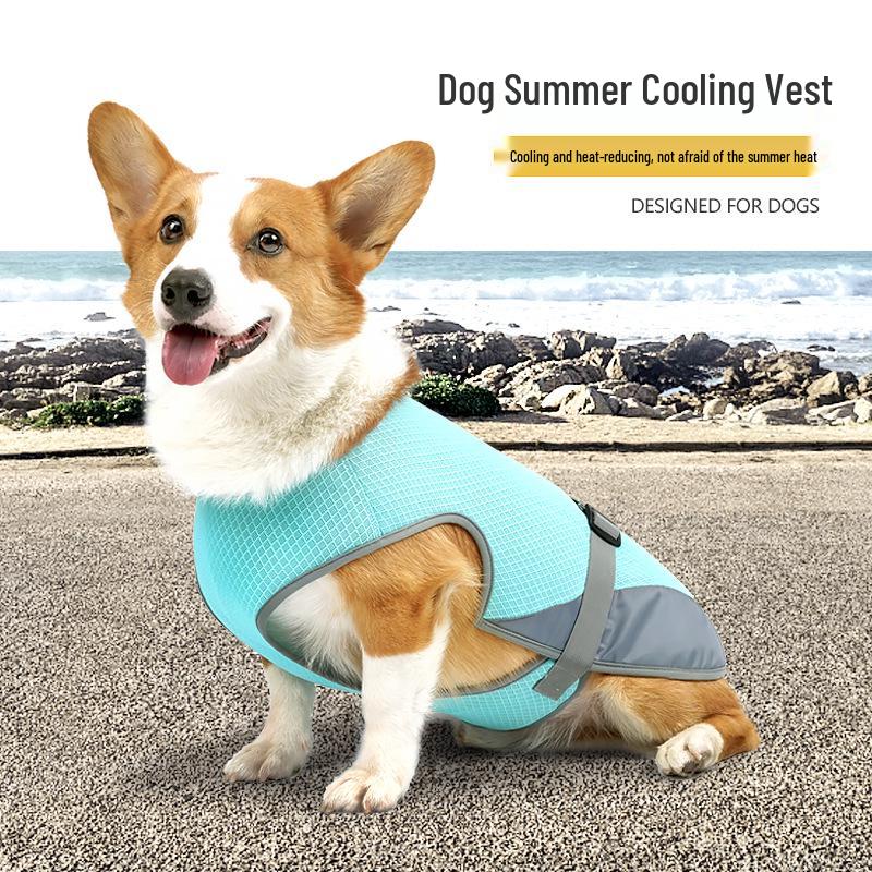 Summer Dog Cooling Vest: Lightweight, Breathable Heat Relief for Pets