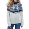 Women's 2026 American Style Color Block Sweater - Trendy Fashion Knitwear