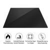 5PCS Black Acrylic Sheet Black, Opaque Cast Plexiglass 12Inch Square Panel,PlexiGlass Board for Gigns,DIY Display Projects,Craft