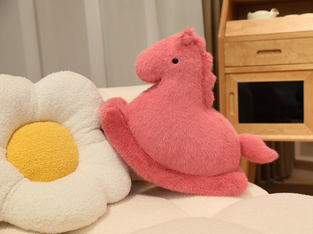 Plush Rocking Horse Doll – Cute Children's Comfort Toy & Birthday Gift
