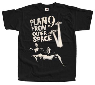 Plan From Outer Space V9 Movie Poster Black Unisex T-Shirt