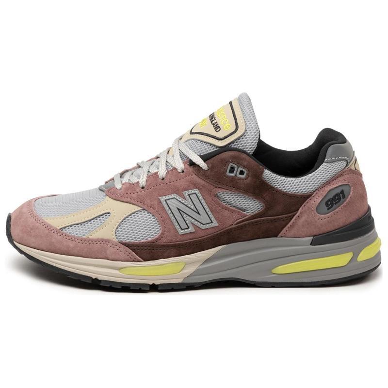 

New Balance 991v2 Made In England Rosewood Sneakers U991MG2 37.5 красно-желтовато-коричневый