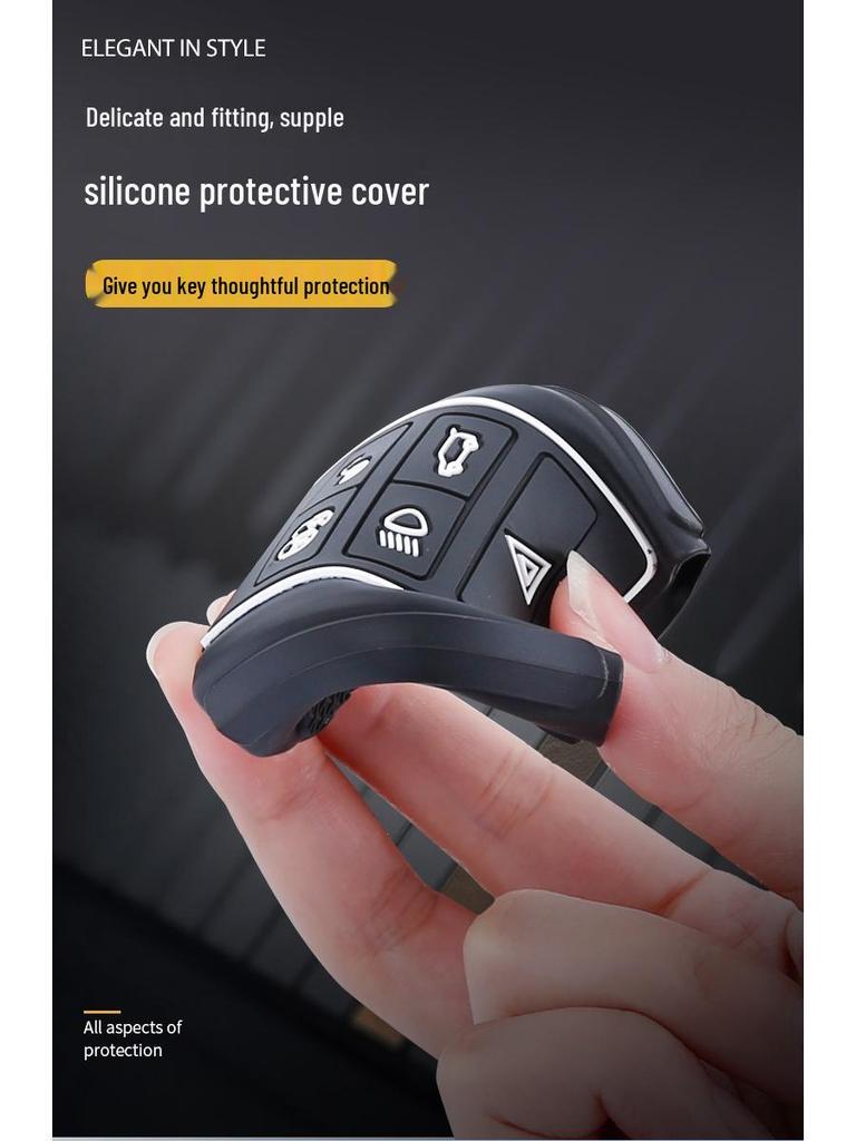 Jaguar Key Case for 2022 Model: XEL, XFL, FPace, XF, XJL - High-End Metal Full Wrap Shell