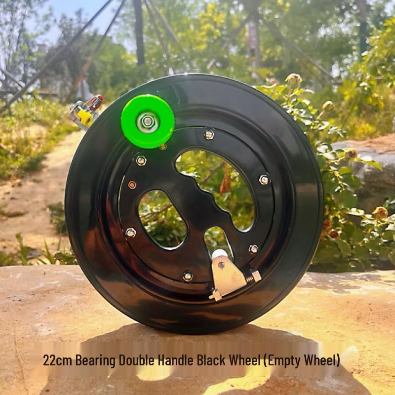 TYmy Fishing Reel Handle: Sea Hand Crank, Line Winder, Grip Spool, Kite Bearing Reel