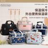 A bolsa térmica mais vendida da Beilin, bolsa tote de piquenique de grande capacidade, bolsa de gelo de ombro, bolsa de almoço portátil para camping e viagens