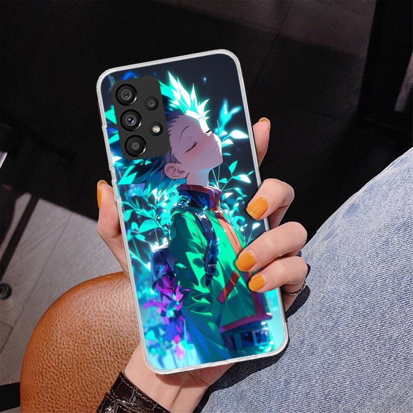Huner X-Hunters Gon Phnoe Hülle für Samsung Galaxy A17 A37 A57 A16 A26 A36 A56 A15 A14 A13 A55 A54 A53 A35 A34 A33 A25 A24 A23 A5