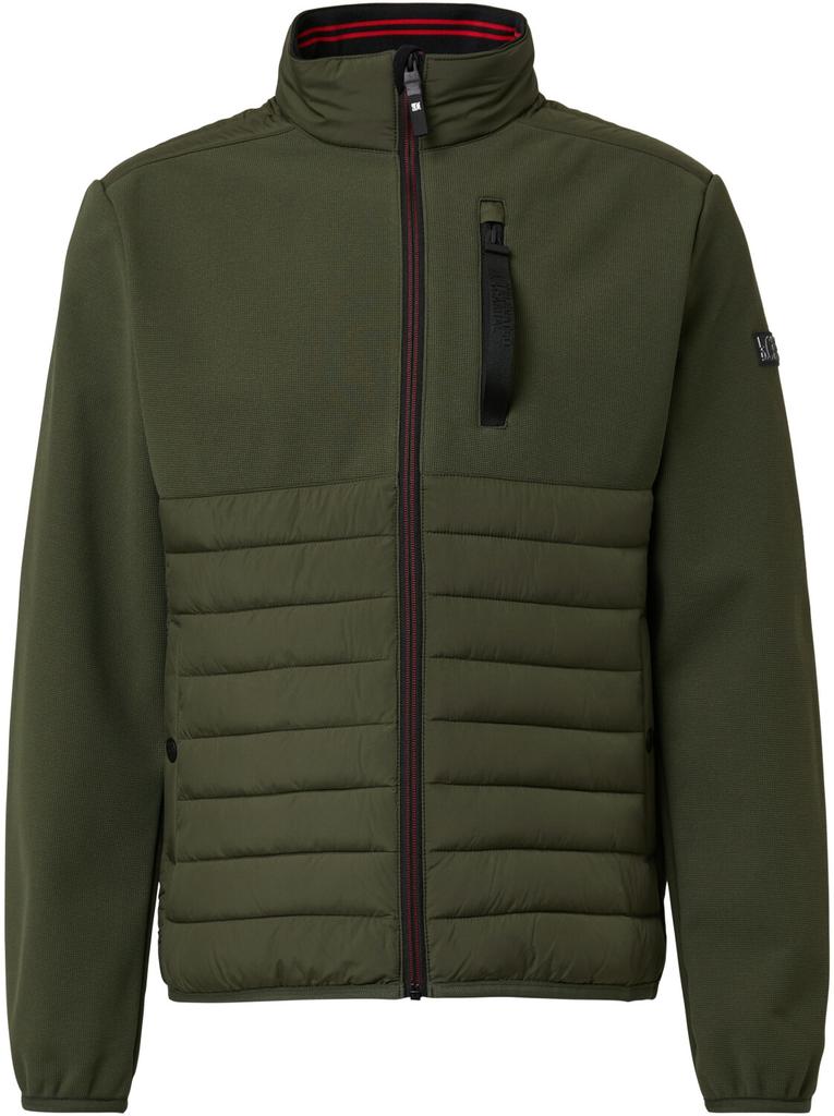 Mid-season Jacket s.Oliver Lightweight Hybrid Jacket with Sporty Details Green 2167443.7938.