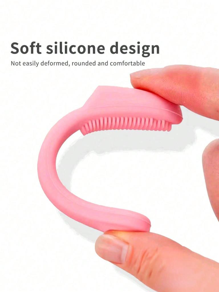 1pc Nose Brush, Facial Pore Cleaner, Portable Blackhead Massage Brush, Beauty Cleansing Tool, Facial Cleansing Brush