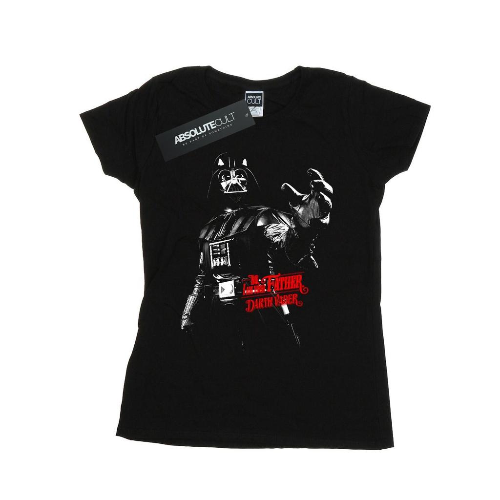 Star Wars Womens/Ladies Darth Vader I Am Your Father Cotton T-Shirt