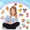 Jetec 300 Pcs Scratch and Sniff Stickers for Kids, 68 Styles Scented Smelly Stickers Scented Teachers Motivational Parents Reward Incentive Bulk