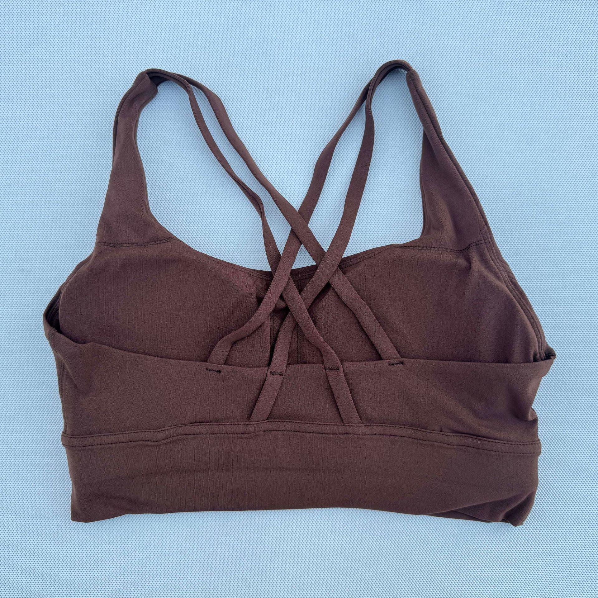 

LULU Double-Sided Cross Back Shockproof Sports Bra Large