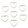 Vintage Silver Heart Pendant with 'Love' Letters - Creative Handmade Jewelry Accessory