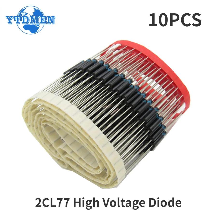 

10 ШТ 2CL77 Високовольтні діоди HV Випрямляч DIP 5 мА 20 кВ Набір діодів білий