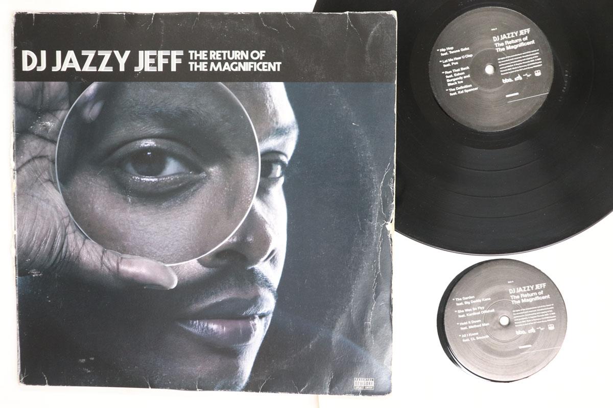 LP Record DJ JAZZY JEFF  Return Of The Magnificent RR0068LP RAPSTER RECORDS 2007 UK Rap  HipHopRB Used