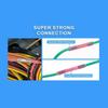 50/100PCS Multicolor Heat Shrink Terminals Insulated Docking Connector Kit Crimp Terminal  Tool
