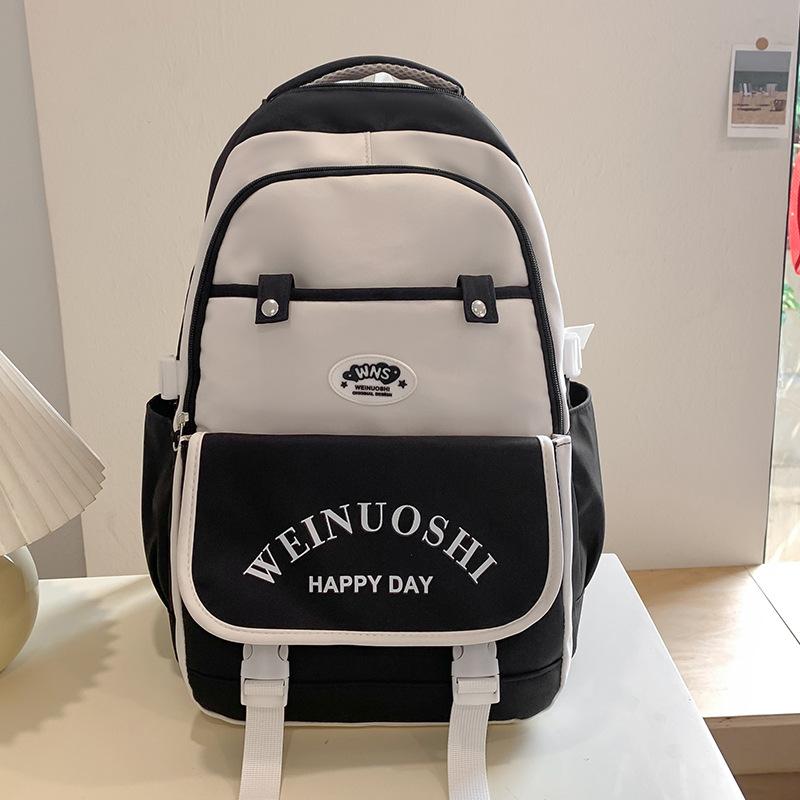 

Детские школьные ранцы Начальная школа Первый класс Девочки Средняя школа Мальчик Рюкзак школьный с буквой