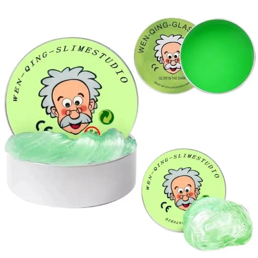 **Reusable Putty Liquid Crystal Bouncy Slime Toy Set Kid Safe Mud Stress Relief Toys Color Clay Handmade Diy Handgum Playdough