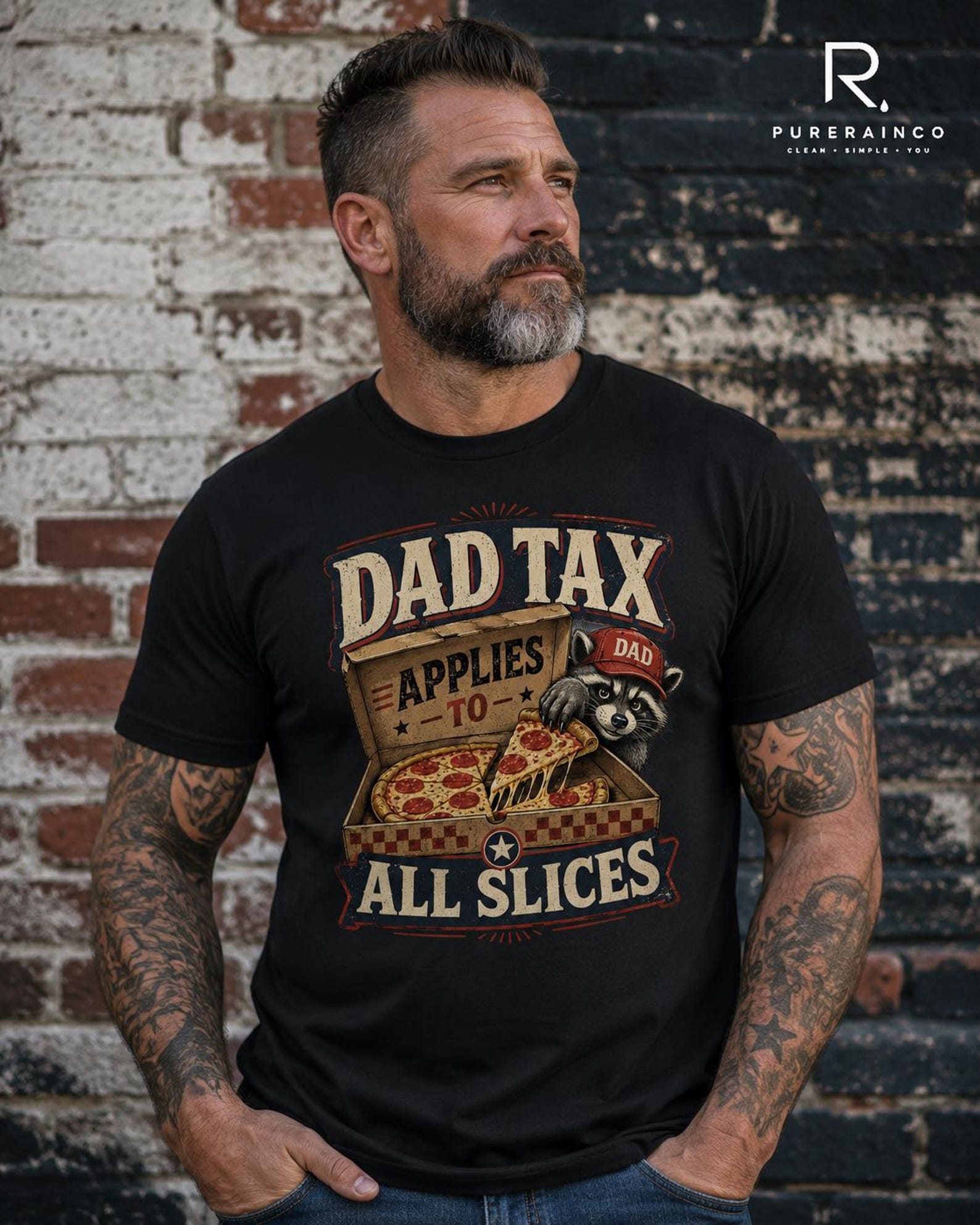 Dad Tax Official Snack Auditor Shirt, Funny Food Inspector T-Shirt, Father Day Gift Tee XL