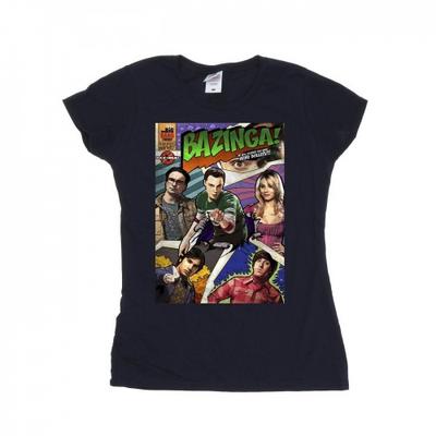 Womens/Ladies Bazinga Cover Cotton T-Shirt