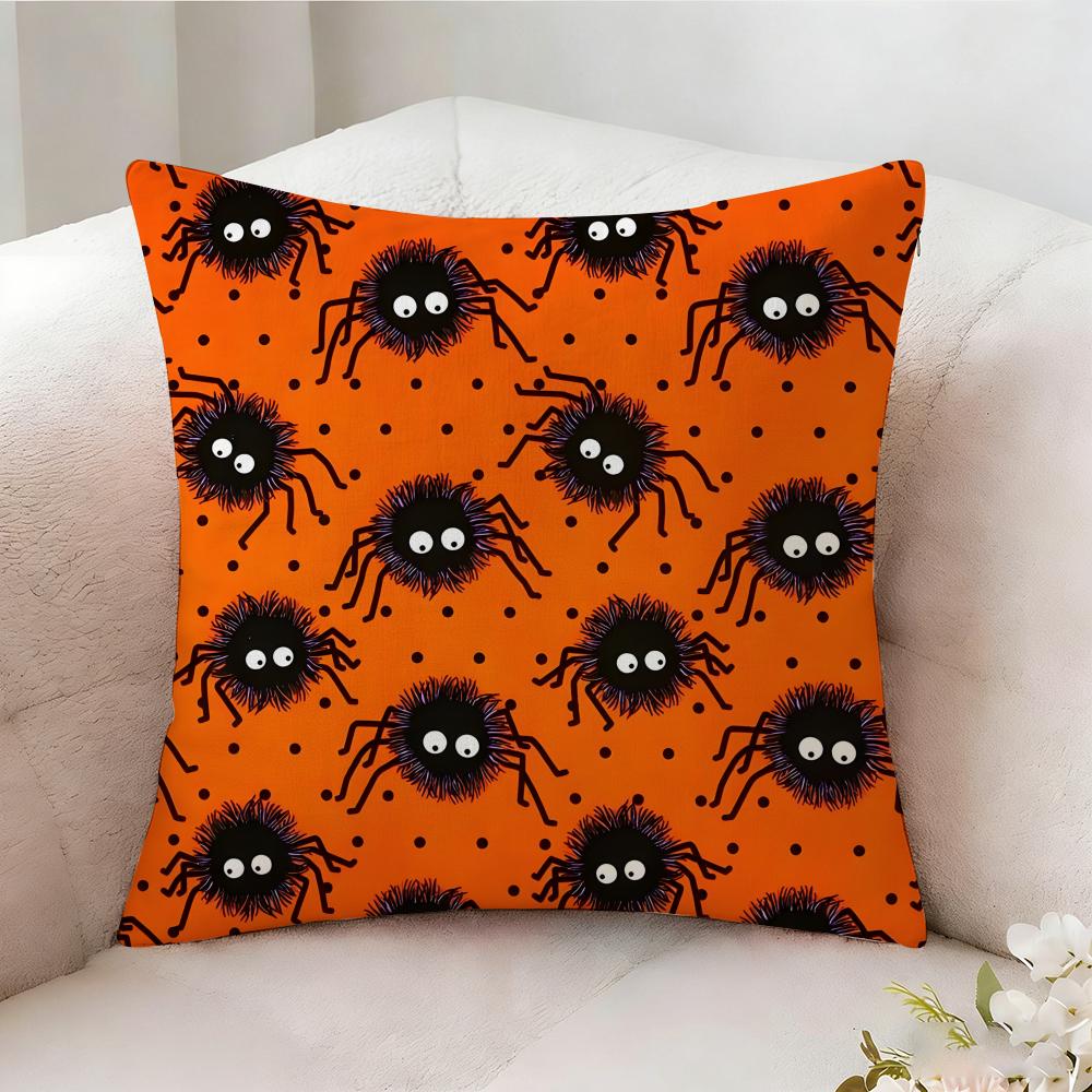 Spider ANIMALS Pillow Case Pillowcase Doublesided Printed Sofa Cushion Bedroom Headboard Pillow