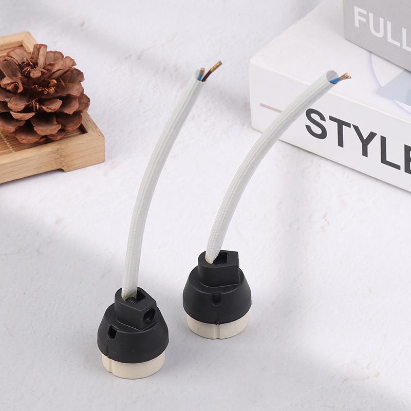 4Pcs Ceramic Gu10 Base Socket Adapter Wire Connector Porcelain Halogen Gu10 Lamp Holder Lampholder For Led Spot Light Bulb