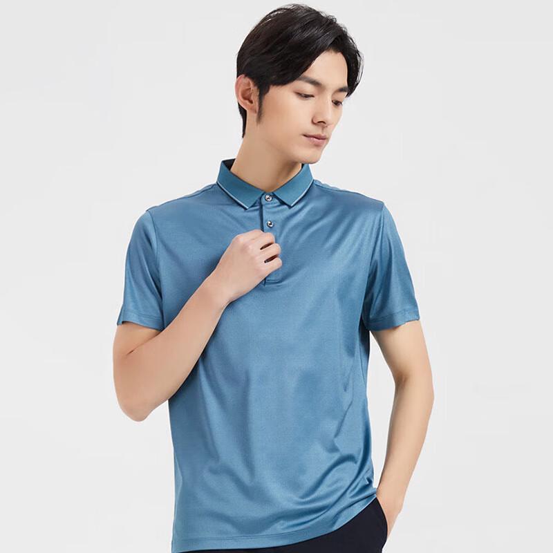TRIES Men s Summer Striped Polo Shirt 48