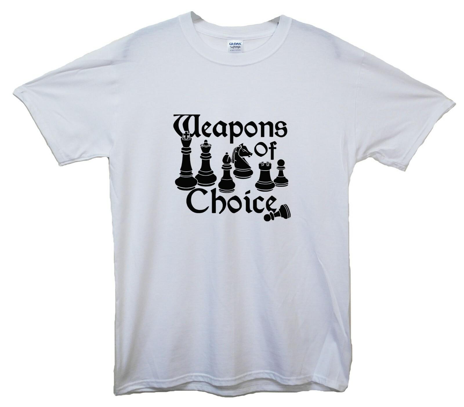 Weapons Of Choice T-Shirt (Queens Gambit Inspired) S