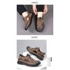 Men S Breathable Hollow Out Lace Up Casual Outdoor Slip On Versatile Lightweight Driving Sandals