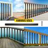 Deck Balusters, 101 Pack Metal Deck Spindles, 26"x0.75" Staircase Baluster With Screws, Aluminum Alloy Deck Railing for Wood and Composite Deck,
