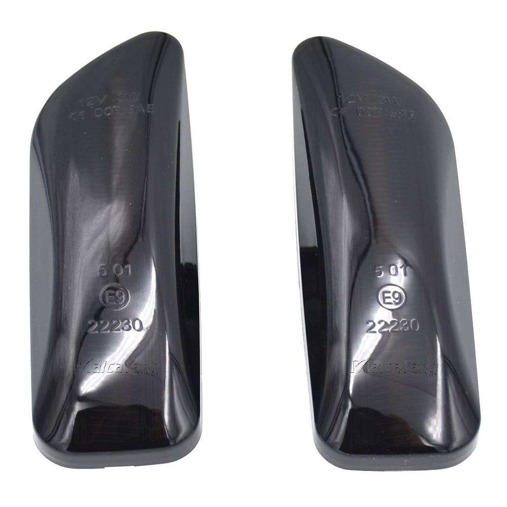 2Pcs Amber LED Side Marker Blinker Turn Signal Light For Volvo XC90 S80 XC70 V70 S60 2001-2009 30722641 3072264