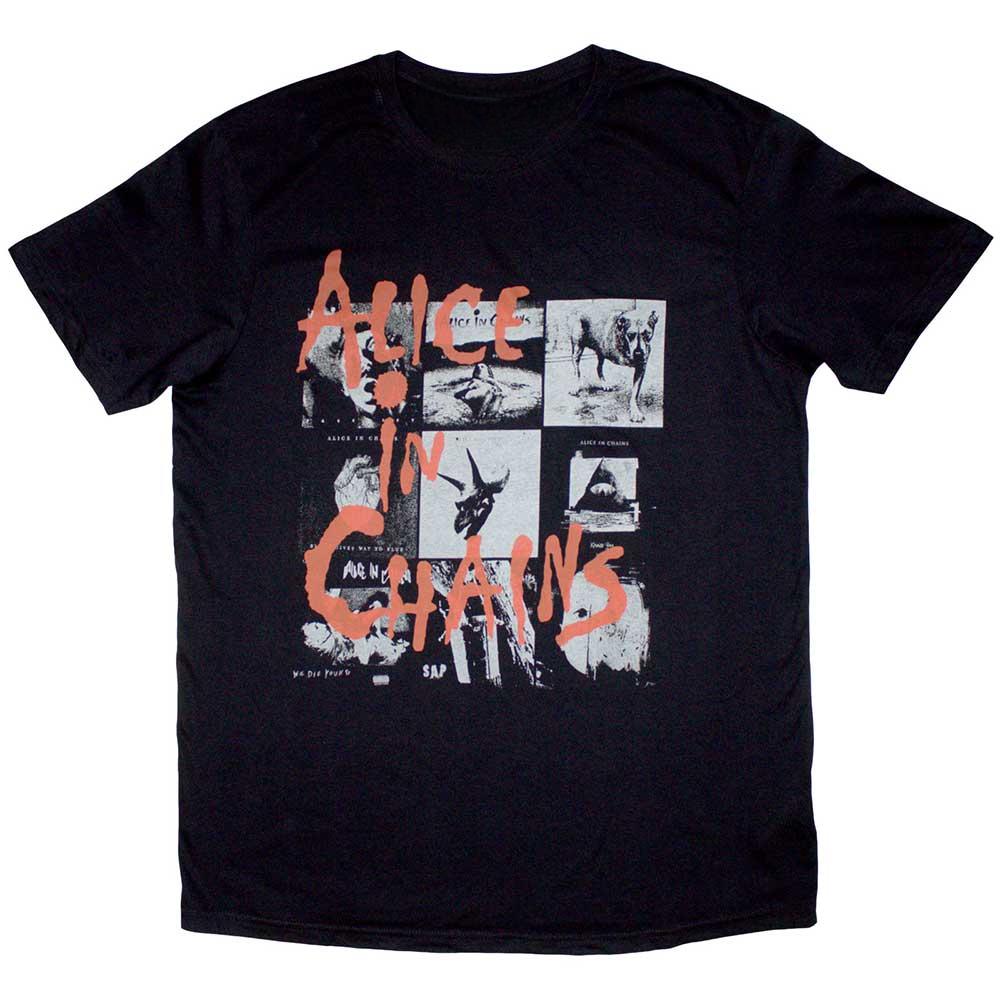 Alice in Chains Facelift Band TShirt Cotton Graphic Tee Unisex Unisex Summer Streetwear