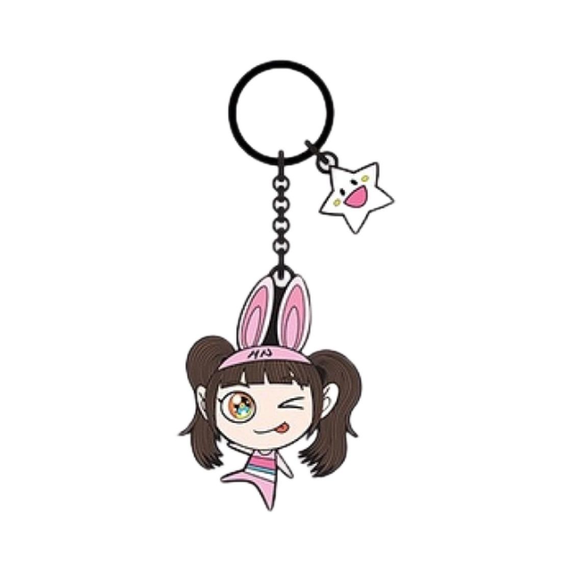 NewJeans x Murakami Metal Keyring Hanni Pink ONE SIZE