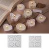 Multipurpose Christmas Silicone Candle Mould Coffee Cup Shape Accessory for Craft Supplies and Home Decoration
