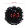 Voltage Gauge Battery Voltmeter 2in LED Digital Display Voltmeter, IP67 Waterproof Voltage Gauge Smart Alarm Voltage Gauge Universal for Boat