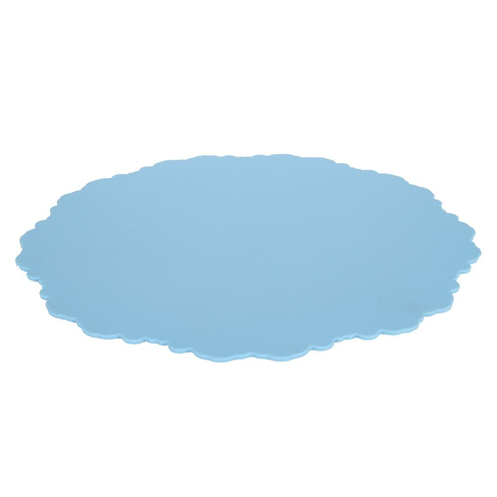 Non Slip Placemat Silicone Drainage Pad Easy To Clean Heat Insulation Mat Afternoon Tea