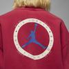 Jordan X Two 18 Collaboration Series Logo Embroidered Washed Crewneck Sweatshirt Women Tops DV6967-687