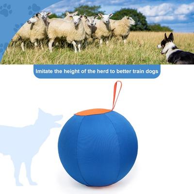 Çoban Köpeği Topları At Topu Oyuncağı Kalınlaştırılmış Patlamaya Dayanıklı Top Çizilmeye Dayanıklı Eğitim Topu Duyuları Harekete Geçirir Güven Oyuncağı Atlar Sığır Köpekleri için