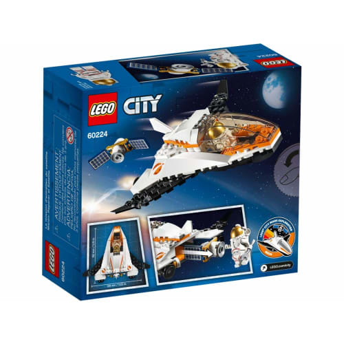 LEGO City Düsenflugzeug jagt Satelliten 60224 Block Toy Boy