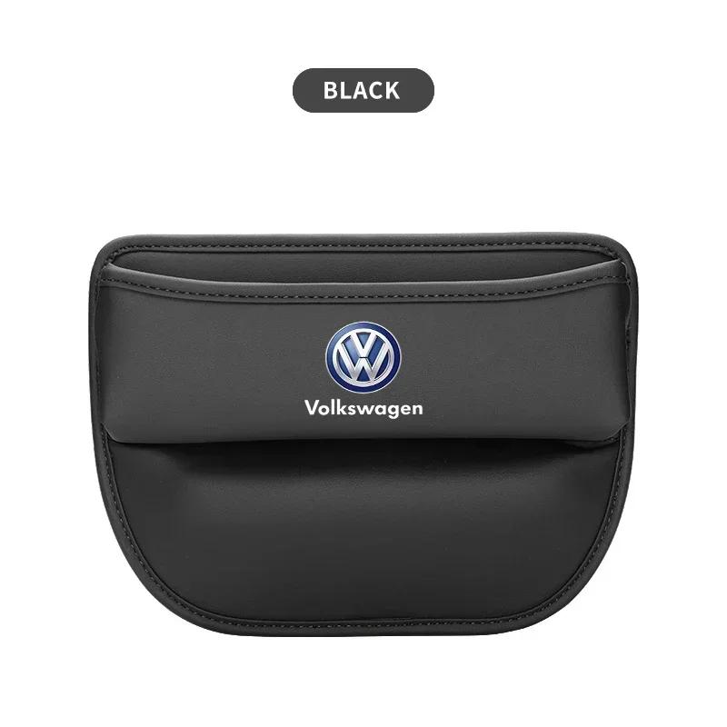 2026 Hot For Volkswagen VW Car Seat Crevice Gaps Storage Box Seat Organizer For Volkswagen CC Golf 4 6 7 GTI Tiguan Passat B5 B6