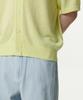 Musinsa Standard Boucle Collared Short Sleeve Cardigan [Lemon]