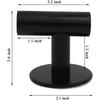 Bath Towel Hook 2021 New Heavy Duty Kitchen Bathrooms Robe Black Towel Wall Hooks Self-Adhesive Hooks