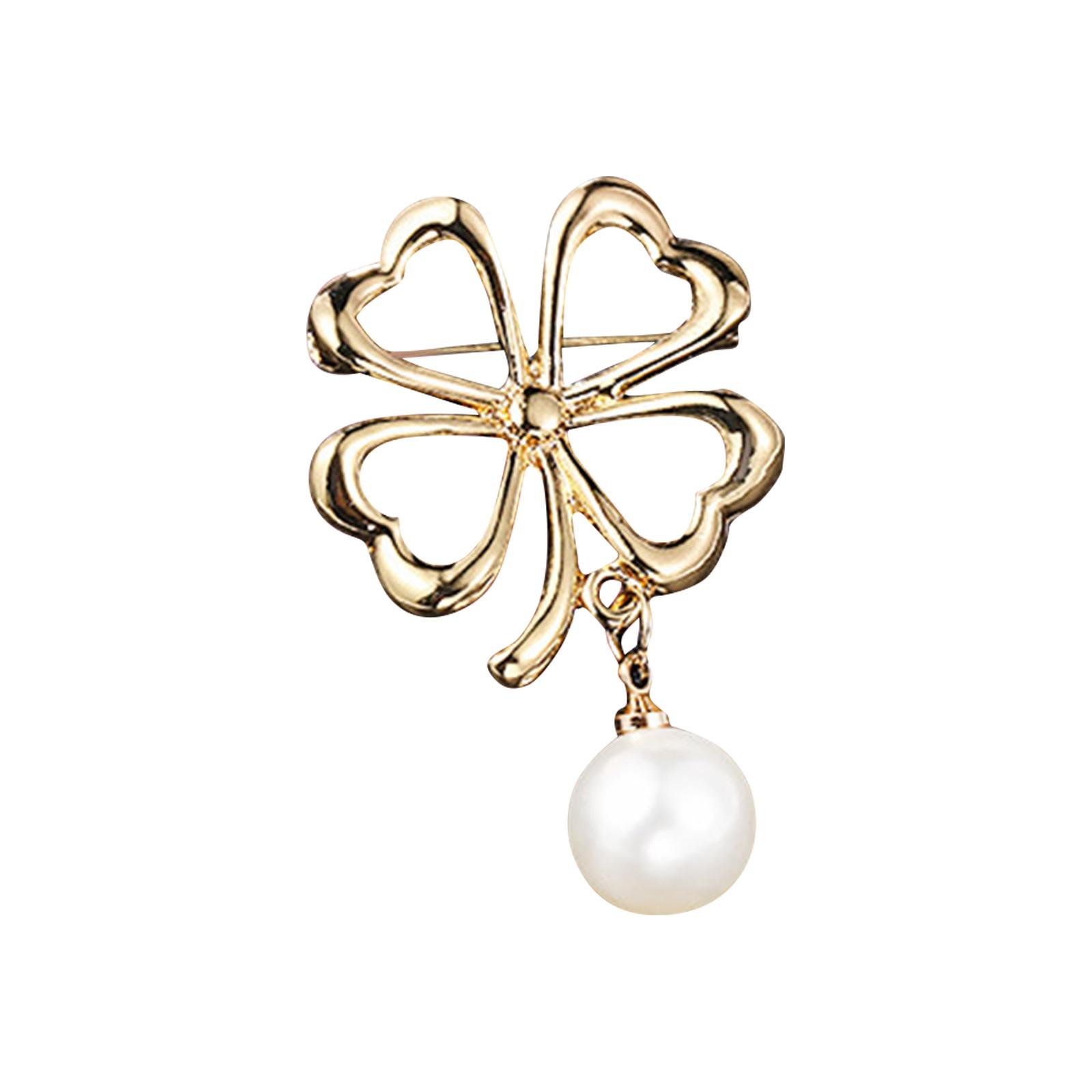 

Модна брошка, кліпса, затискач для шарфа, фіксована брошка золотий