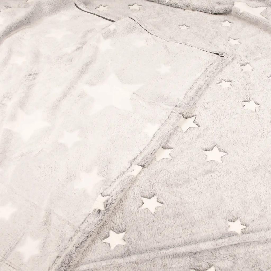 Pătură care strălucește în întuneric Supretto 120x150 cm (7962)