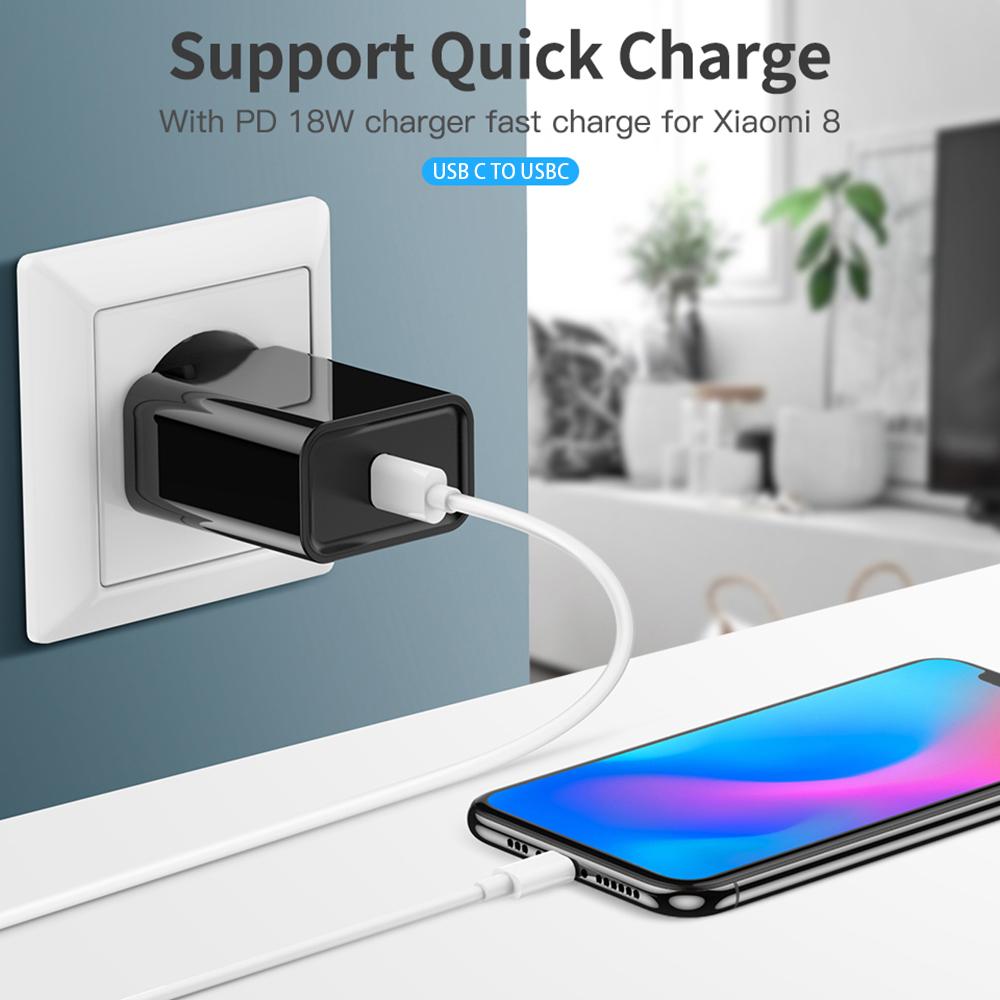 USB C Cable to USB C 60W Fast Charging Charger Cable,Supports Fast Charging For Devices Such as Apple 16 15,Xiaomi, Huawei,etc