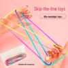 Rainbow Cat's Cradle String Toy for Kids - Colorful Braided Rope for Elementary Students