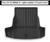 BMW 5 Series 520i/i5 Floor & Trunk Mats (2023-2025), TPE Material.
