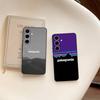 Etui na telefon z logo P-Patagonias dla Samsung S 24 Fe 25 Ultra Plus 20 Lite 21 30 22 23 24 22 Ultra 5G Fundas